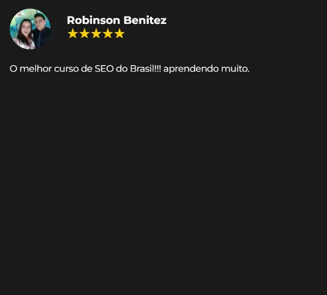 Depoimento Robinson Benitez