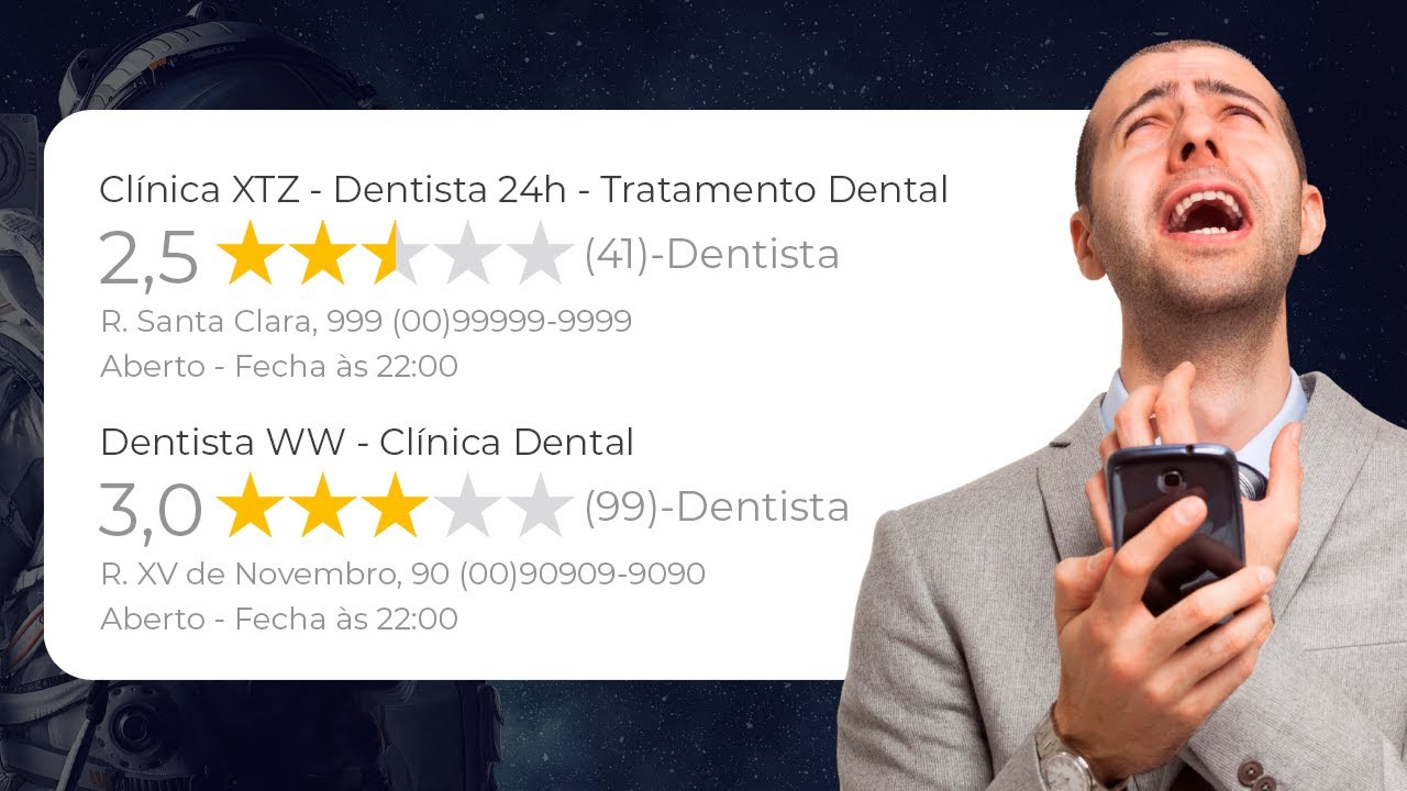 Perfis Mal Avaliados em Destaque no Google
