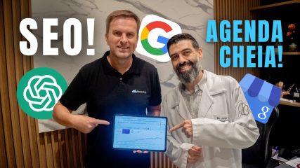 luciano arthur apresenta resultados de SEO para clinica veterinária