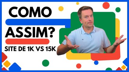 luciano arthur explica a diferença entre site de 1k ou 15k