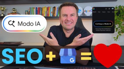 luciano arthur explicando o modo ia do google capa